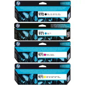 HP 970 (CN621AE,CN622AE,CN623AE,CN624AE) - tinta, black + color (crna + šarena) HP 970 (CN621AE,CN622AE,CN623AE,CN624AE) - tinta, black + color (crna + šarena)