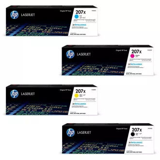 HP 207X (W2210X, W2211X, W2212X, W2213X) - toner, black + color (crni + šareni)