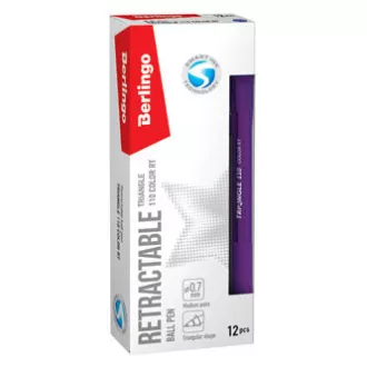 Berlingo, kemijska olovka, plava, 12 kom, 0,7 mm, Triangle 110 RT boja Berlingo, kemijska olovka, plava, 12 kom, 0,7 mm, Triangle 110 RT boja