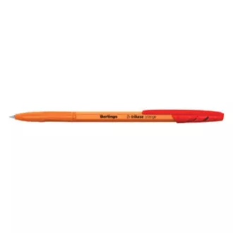 Berlingo, kemijska olovka, crvena, 50 kom, 0,7 mm, Tribase Orange