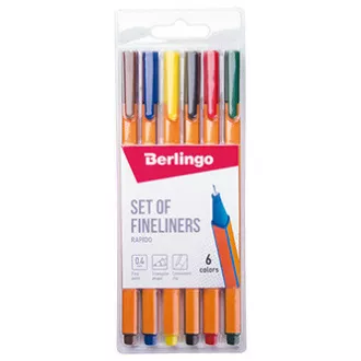 Berlingo, set košuljica Rapido, boja, 6 kom, 0,4 mm