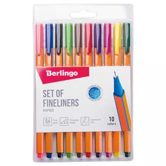 Berlingo, set košuljica Rapido, boja, 10 kom, 0,4 mm