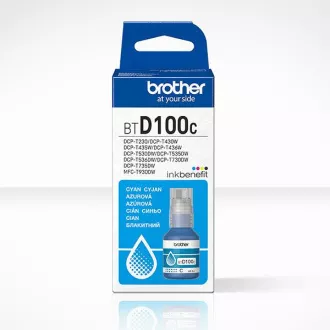 Brother BTD-100 (BTD100C) - tinta, cyan (azurna)