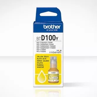 Brother BTD-100 (BTD100Y) - tinta, yellow (žuta)