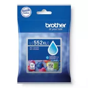 Brother LC-552-XL (LC552XLC) - tinta, cyan (azurna)