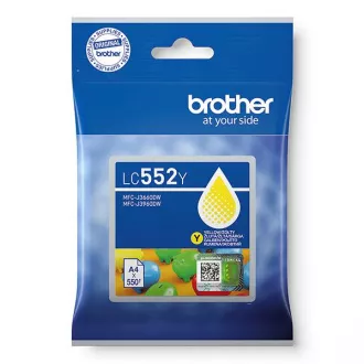 Brother LC-552 (LC552Y) - tinta, yellow (žuta)