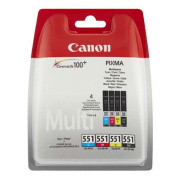 Canon CLI-551 (6509B008) - tinta, black + color (crna + šarena)