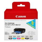 Canon PGI-550, CLI-551 (6496B005) - tinta, black + color (crna + šarena)