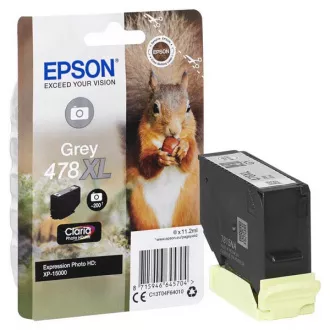 Epson C13T04F64010 - tinta, gray (siva)
