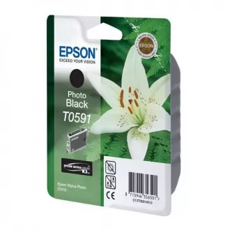 Epson T0591 (C13T05914010) - tinta, photoblack (fotocrna) Epson T0591 (C13T05914010) - tinta, photoblack (fotocrna)