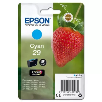 Epson T2982 (C13T29824012) - tinta, cyan (azurna) Epson T2982 (C13T29824012) - tinta, cyan (azurna)