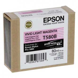 Epson T580B (C13T580B00) - tinta, light magenta (svijetlo purpurna)
