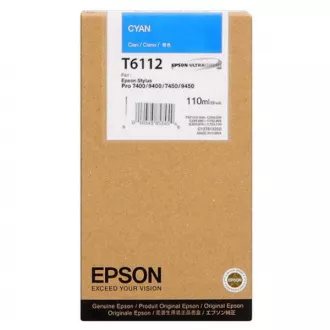 Epson T6112 (C13T611200) - tinta, cyan (azurna) Epson T6112 (C13T611200) - tinta, cyan (azurna)