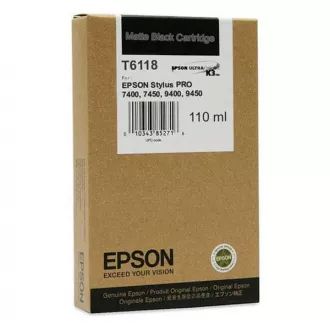Epson T6118 (C13T611800) - tinta, matt black (mat crna)