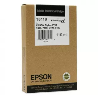 Epson T6118 (C13T611800) - tinta, matt black (mat crna) Epson T6118 (C13T611800) - tinta, matt black (mat crna)