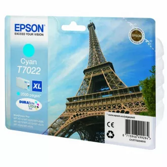 Epson T7022 (C13T70224010) - tinta, cyan (azurna)