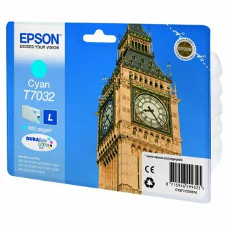 Epson T7032 (C13T70324010) - tinta, cyan (azurna) Epson T7032 (C13T70324010) - tinta, cyan (azurna)