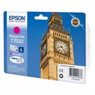 Epson T7033 (C13T70334010) - tinta, magenta (purpurna) Epson T7033 (C13T70334010) - tinta, magenta (purpurna)