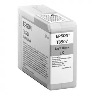 Epson T8507 (C13T850700) - tinta, light black (svijetlo crna)