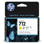 HP 712 (3ED69A) - tinta, yellow (žuta)