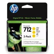 HP 712 (3ED79A) - tinta, yellow (žuta)