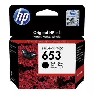 HP 653 (3YM75AE) - tinta, black (crna)