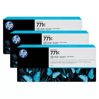 HP 771C (B6Y37A) - tinta, photoblack (fotocrna) 3kom