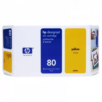 HP 80 (C4848A) - tinta, yellow (žuta)