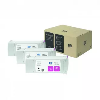 HP 81 (C4932A) - tinta, magenta (purpurna) HP 81 (C4932A) - tinta, magenta (purpurna)