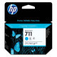 HP 711 (CZ134A) - tinta, cyan (azurna) 3kom
