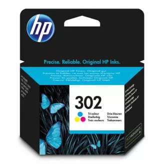 HP 302 (F6U65AE#BA3) - tinta, color (šarena)