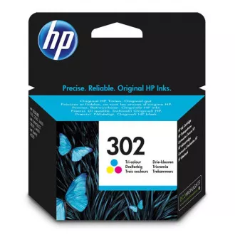 HP 302 (F6U65AE#301) - tinta, color (šarena)