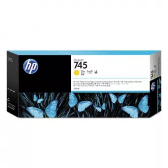 HP 745 (F9K02A) - tinta, yellow (žuta)