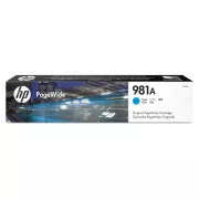 HP 981A (J3M68A) - tinta, cyan (azurna)