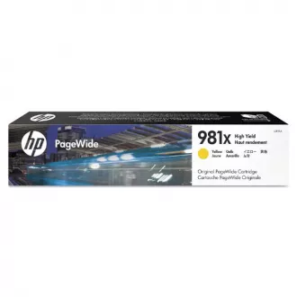 HP 981X (L0R11A) - tinta, yellow (žuta) HP 981X (L0R11A) - tinta, yellow (žuta)
