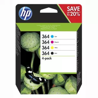 HP 364 (N9J73AE#301) - tinta, black + color (crna + šarena)
