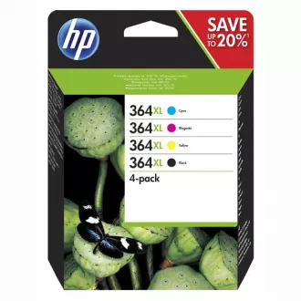 HP 364-XL (N9J74AE#301) - tinta, black + color (crna + šarena)