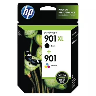 HP 901 (SD519AE) - tinta, black + color (crna + šarena)