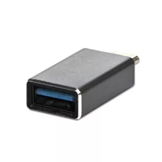 USB redukcija, (3.1), USB C muški - USB A ženski, metalni