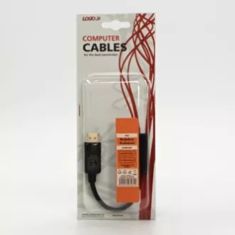 Video reduktor, DisplayPort muški - HDMI ženski, HDMI 1.3 - Standardni, crni, Logo blister, DOSTAVA Video reduktor, DisplayPort muški - HDMI ženski, HDMI 1.3 - Standardni, crni, Logo blister, DOSTAVA