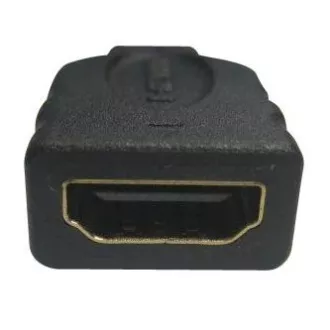 Video reduktor, mikro HDMI muški - HDMI ženski, crni, logo pozlaćeni konektori Video reduktor, mikro HDMI muški - HDMI ženski, crni, logo pozlaćeni konektori