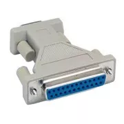 Serijski adapter, za miša, DB9 muški - DB25 ženski, sivi, 7024