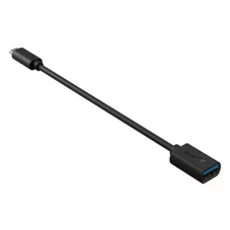 USB redukcija, (3.0), USB C muški - USB A ženski, crni, Genius USB 3.0, do 5Gbps