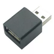 USB adapter, (2.0), USB A muški - USB A ženski, crni, iPad adapter za punjenje 33760