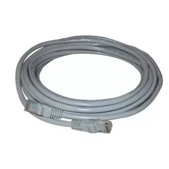 Mrežni LAN kabel FTP patchcord, Cat.5e, RJ45 muški - RJ45 muški, 1,5 m, oklopljen, sivi, ekonomičan