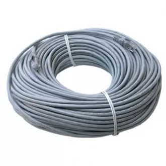 Mrežni LAN kabel UTP patchcord, Cat.5e, RJ45 muški - RJ45 muški, 50 m, neoklopljen, sivi, ekonomičan Mrežni LAN kabel UTP patchcord, Cat.5e, RJ45 muški - RJ45 muški, 50 m, neoklopljen, sivi, ekonomičan