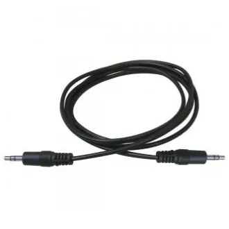 Audio kabel Jack (3,5 mm) muški - Jack (3,5 mm) muški, 1,5 m, crni