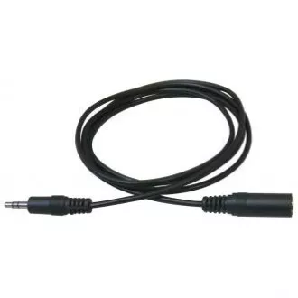 Audio produžni kabel Jack (3,5 mm) muški - Jack (3,5 mm) ženski, 3 m, crni Audio produžni kabel Jack (3,5 mm) muški - Jack (3,5 mm) ženski, 3 m, crni