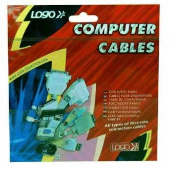 Kabel za tvrdi disk ATA 100, 1x ATA ženski - 2x ATA ženski, 0,62 m, 80 jezgri, ATA100, sivi, pakiranje s logotipom u vrećici sa šarkom.