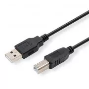 Logo USB kabel (2.0), USB A muški - USB B muški, 1,8 m